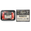 Waterproof frozen resistant food labels for meat chicken and beef