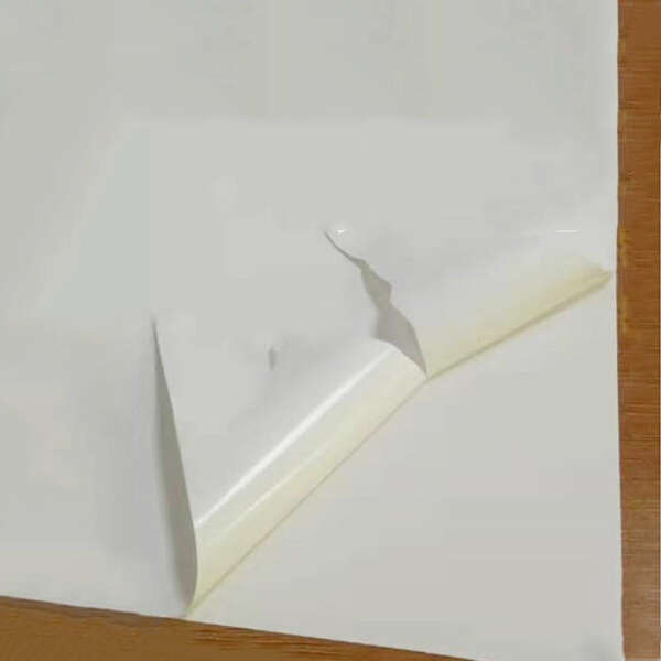 Eggshell security label sheets