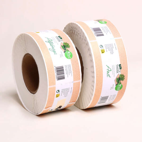 Waterproof PVC food product label rolls