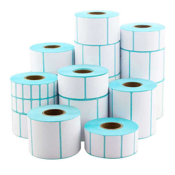 Papel adhesivo thermal labels
