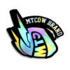 Die cut car stickers with waterproof finish