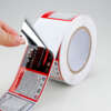 Printed bottle stickers for pet supplements