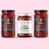 Custom brand logo QR code labels for food jar packaging