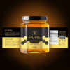 Custom honey bottle roll stickers with logo printing