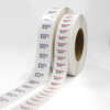 Garment price tag piggyback stickers