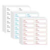 Removable freezer food date labels