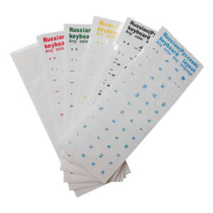 Custom PVC keyboard stickers