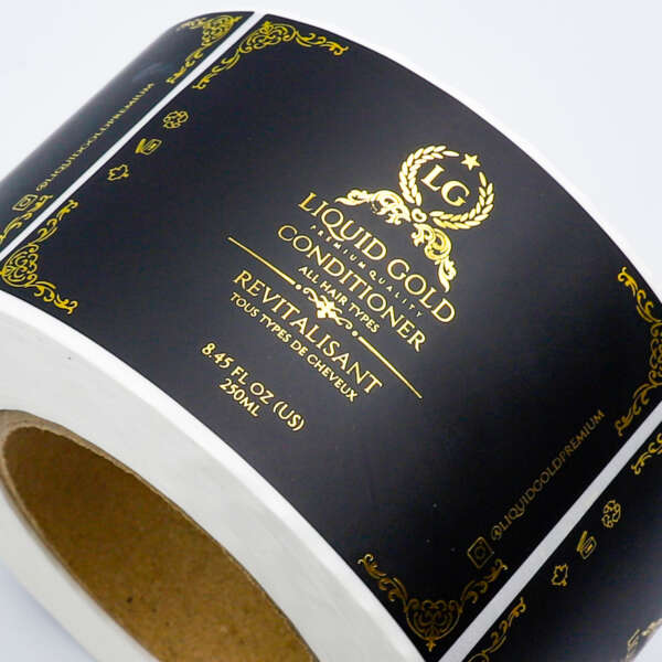 Self adhesive vinyl roll labels