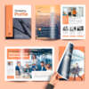 Custom brochure printing on art paper pages