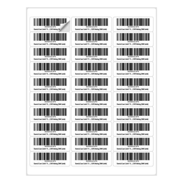 Printable sticker paper for barcode