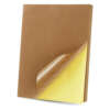 Brown kraft printable label stickers