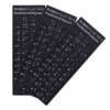 Custom PVC keyboard language stickers