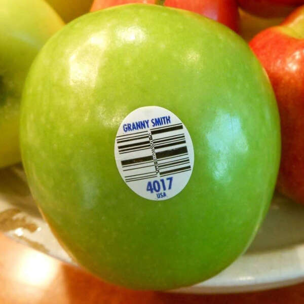Custom vegetable and fruit label stickers