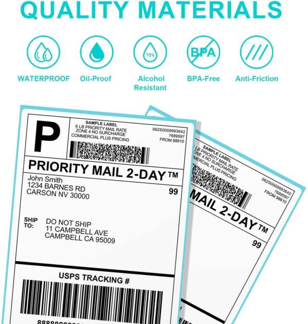 6x4 thermo printing label paper