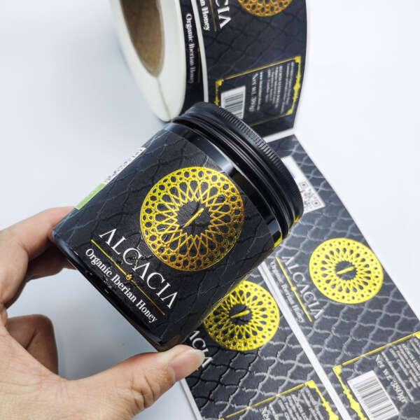 Personalized sticky sticker for food bottle containers