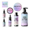 Waterproof cosmetic logo stickers