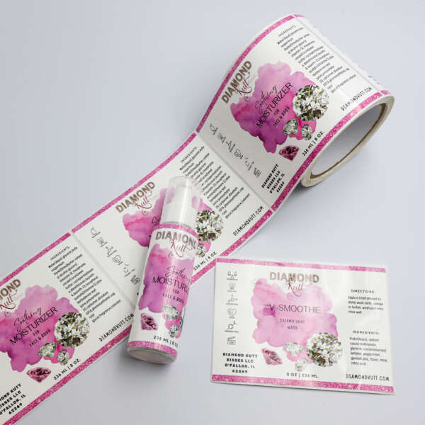 Waterproof packaging logo labels