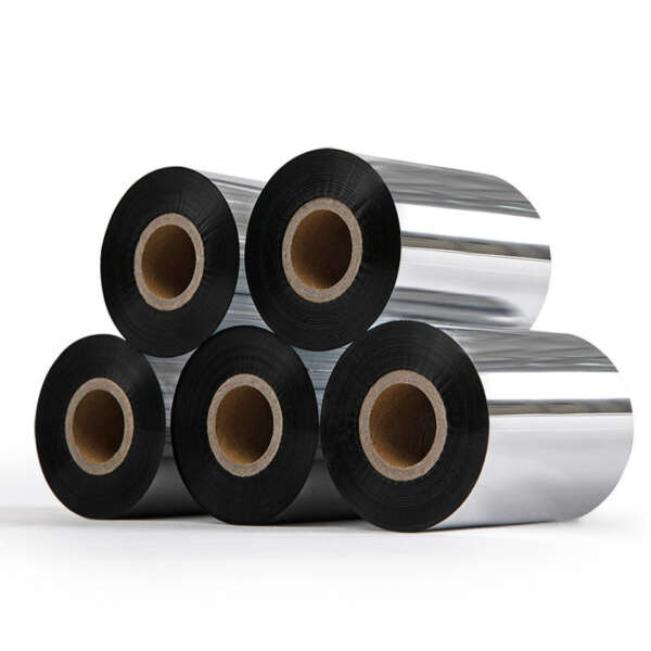 60mm 300m wax resin thermal transfer ribbon for label printing retail display view