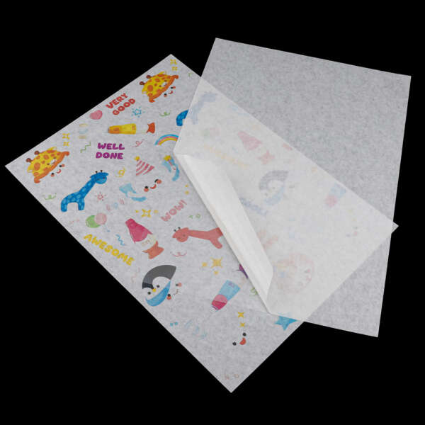 Frosted adhesive sticker paper for planners