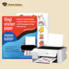 Glossy matte printable vinyl sticker paper