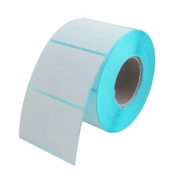 Direct thermal shipping label rolls