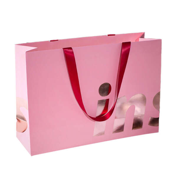 eco reusable luxury fashion shopping paper bag for jewelry clothing gifts view 1