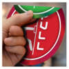 Self adhesive vinyl labels for waterproof window signage