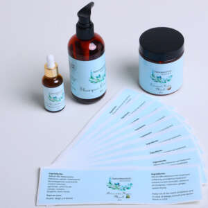 BOPP PP PVC vinyl labels