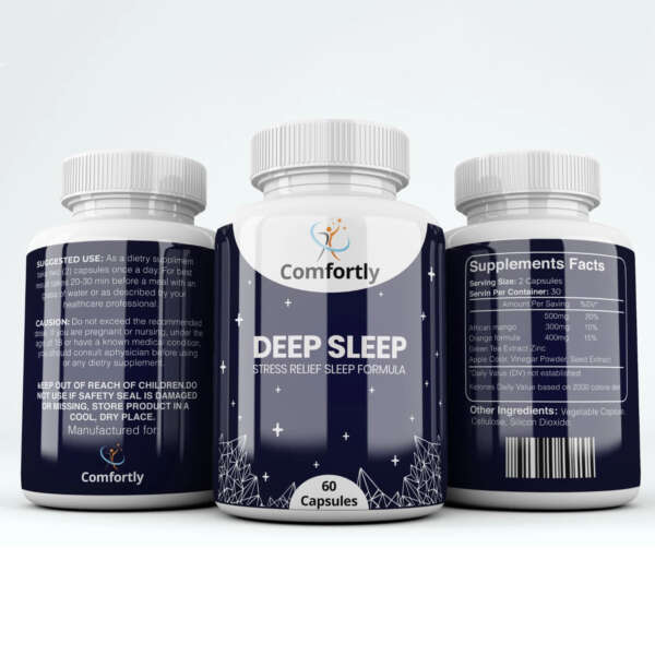 Waterproof vitamin label for capsule bottle packaging