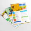 custom A3 A4 A5 A6 poster catalogue brochure flyer printing material detail view