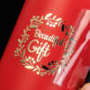 Custom logo metal transfer sticker in hot silver