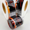 Waterproof adhesive vinyl packaging stickers