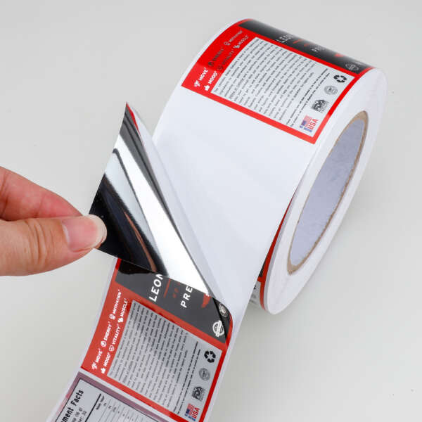 Waterproof BOPP label rolls for multivitamins