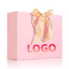 black luxury clothing perfume promotional gift paper bag with logo view 4