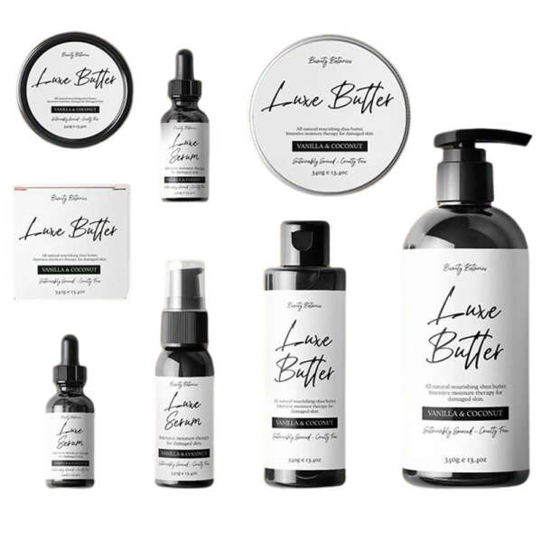 Skincare sticker printing