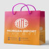 custom printed luxury retail paper bag with logo for business gifts view 2