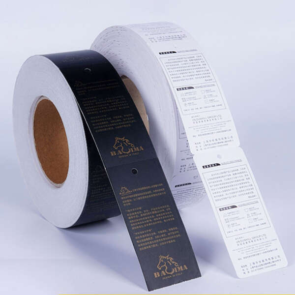 Custom roll format roll label sticker for branded packaging
