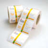 Custom color beverage stickers for plastic juice bottles