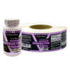Custom supplement pill bottle labels for nutrition packaging