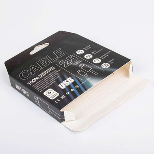 USB cable retail packaging