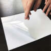Printable transparent PVC vinyl sticker sheets for A4 labels