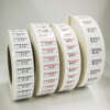 Piggyback sticker labels for tags