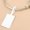Necklace bracelet ring tag labels