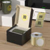 Gold transparent thermal labels for retail packaging
