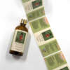 Cosmetic bottle packaging labels