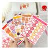 Custom glitter sticker sheets