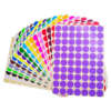 Writable colorful circle label stickers for coding and sorting