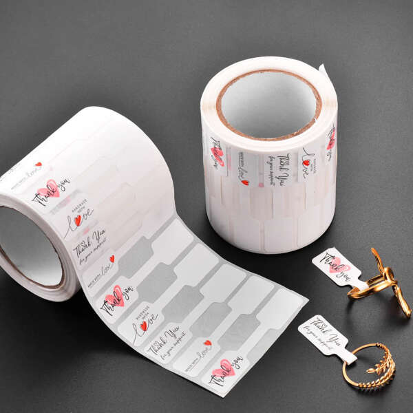 Custom jewelry SKU stickers