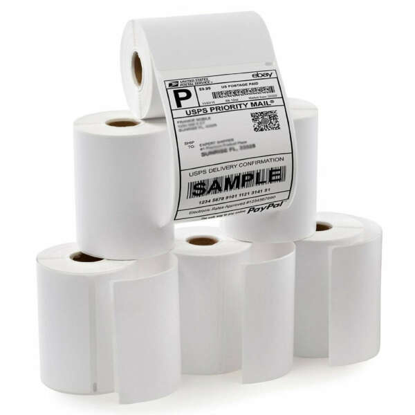 500 labels per roll sticker supply