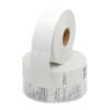 Private logo roll label sticker with adhesive backing